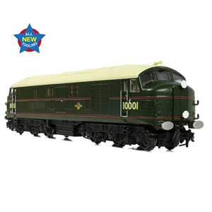 LMS 10001 BR Lined Green (Late Crest)