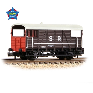 SE&CR 25T 'Dance Hall' Brake Van SR Brown