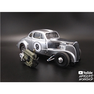 1937 Chevy Bonneville Racer  Salt Shaker  Car