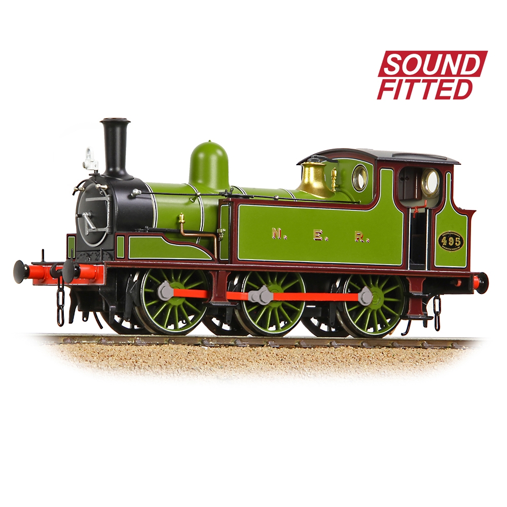 NER E Tank 495 NER Lined Green & Maroon