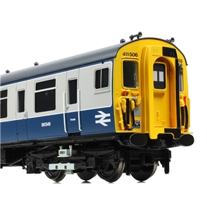 31-421 Class 411 4-CEP 4-Car EMU (Refurbished) 411506 BR Blue & Grey-6