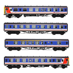 31-422 Class 411 4-CEP 4-Car EMU (Refurbished) 1512 BR Network SouthEast-7