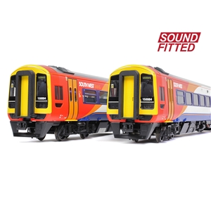 31-495SF Class 158 2-Car DMU 158884 South West Trains SOUND FITTED-1