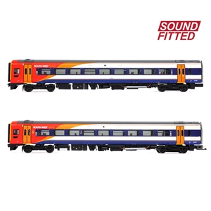 31-495SF Class 158 2-Car DMU 158884 South West Trains SOUND FITTED-5