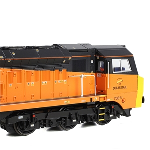 31-591A Class 70 with Air Intake Modifications 70811 Colas Rail Freight - 3