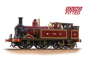 31-740BSF - MR 1532 Tank 1718 Midland Railway Crimson Lake