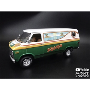 Aquarod Race Team (1975 Chevy Van, Drag/Ski Boat & Trailer)