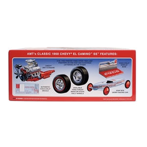1968 Chevy El Camino SS Car (Coca-Cola) w/ Soap Box Racer