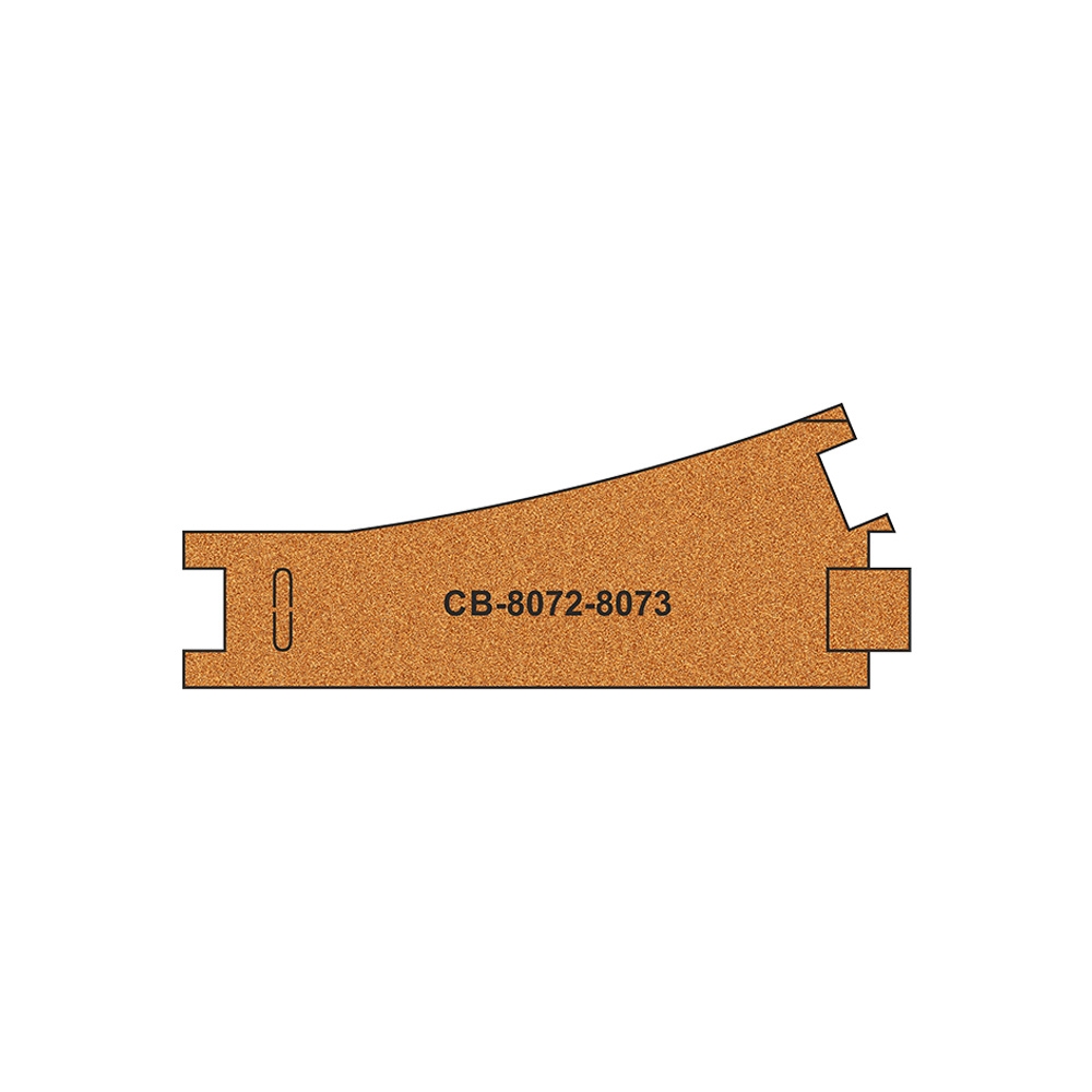 10 X Pre-Cut Cork Bed for R8072-8073 Standard Points