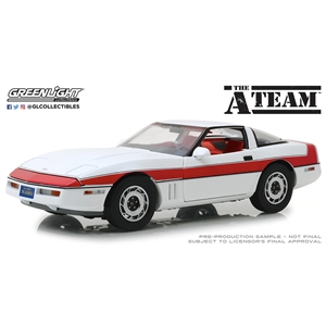 The A Team (1983-87 TV Series) 1984 Chevrolet Corvette C4