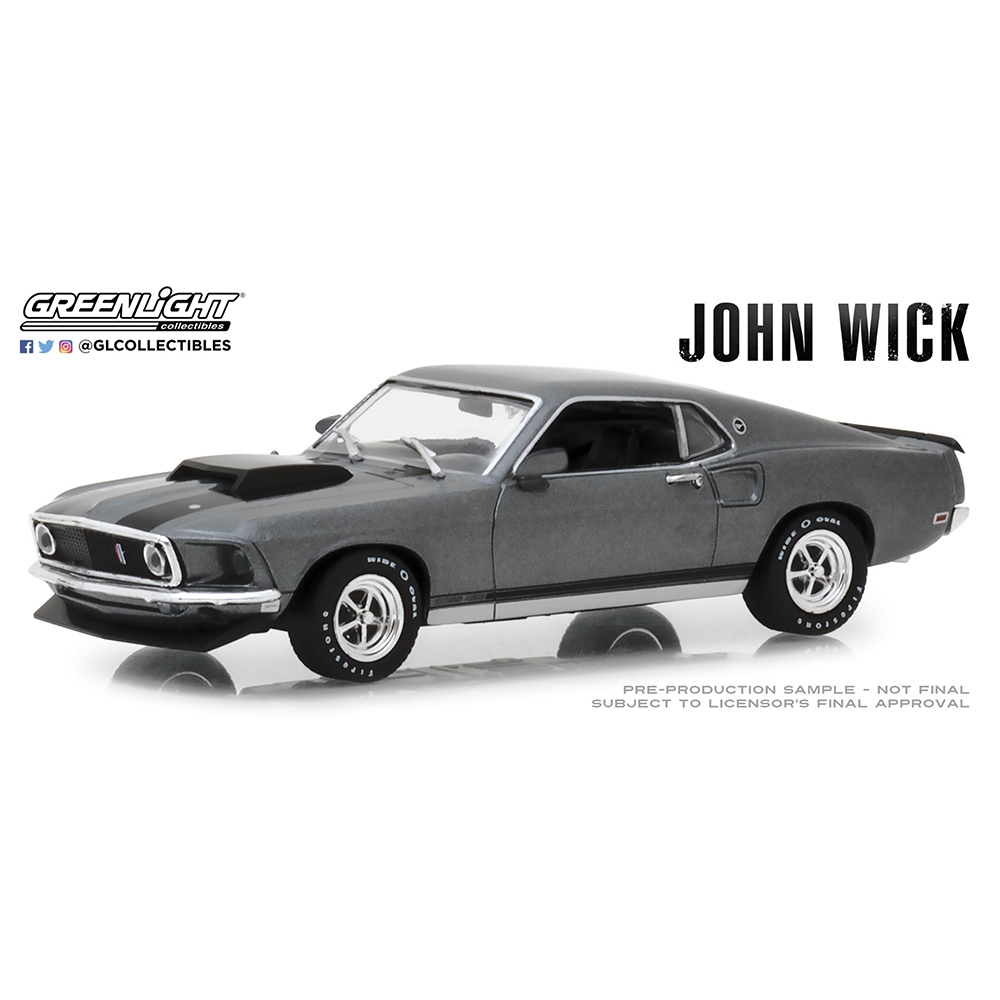 John Wick 1 (2014 Movie) 1969 Mustang Boss 429