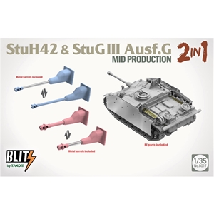 StuH 42 & StuG III Ausf G Mid Production 2 in 1 with bonus stowage
