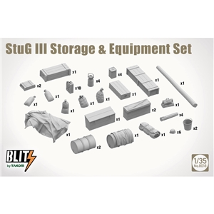 StuG III Storage & Equipment Set