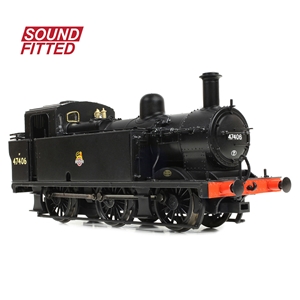 LMS Fowler 3F (Jinty) 47406 BR Black (Early Emblem)