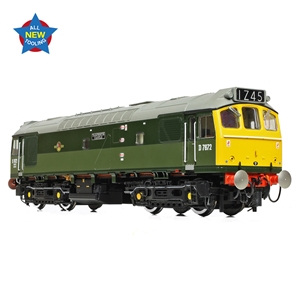 Class 25/3 D7672 'Tamworth Castle' BR Two-Tone Green (Full Yell. Ends)