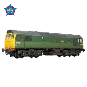 Class 25/2 D7525 BR Two-Tone Green (Full Yellow Ends) [W]