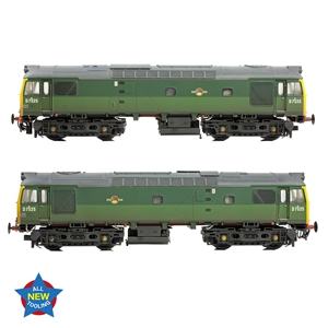 Class 25/2 D7525 BR Two-Tone Green (Full Yellow Ends) [W]