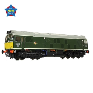 Class 25/1 D5225 BR Green (Small Yellow Panels)