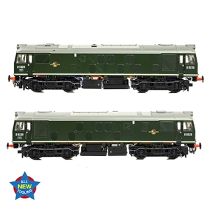 Class 25/1 D5225 BR Green (Small Yellow Panels)