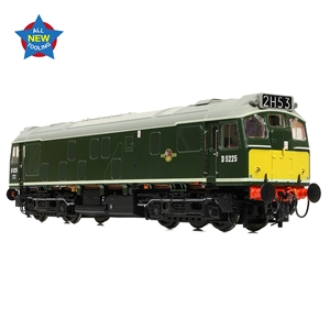 Class 25/1 D5225 BR Green (Small Yellow Panels)