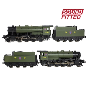 32-255BSF WD Austerity 77196 WD Khaki Green SOUND FITTED SIDE