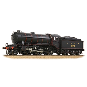 32-279B LNER K3 Flared Tender 203 LNER Lined Black