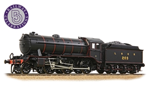 32-279B LNER K3 Flared Tender 203 LNER Lined Black