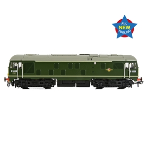 32-415 Class 24/0 D5036 Disc Headcode BR Green (Small Yellow Panels) Side 01