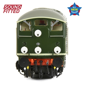 32-443SF Class 24/1 D5094 Disc Headcode BR Green (Late Crest) SOUND FITTED Cab View