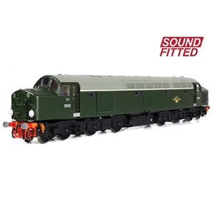 32-488SF - Class 40 Disc Headcode D292 BR Green (Late Crest) SOUND FITTED - 1