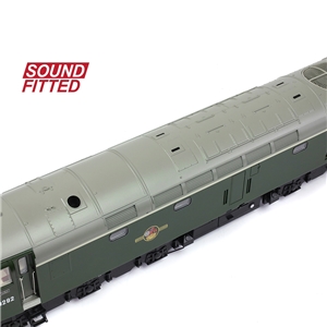 32-488SF - Class 40 Disc Headcode D292 BR Green (Late Crest) SOUND FITTED - 4