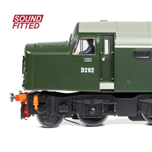 32-488SF - Class 40 Disc Headcode D292 BR Green (Late Crest) SOUND FITTED - 7
