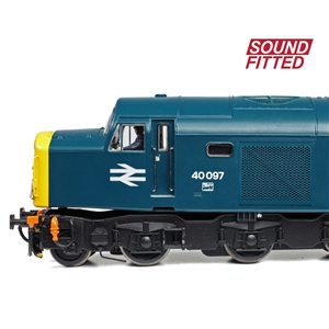 32-489SF - Class 40 Disc Headcode 40097 BR Blue - 1