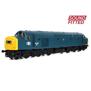 32-490SF - Class 40 Centre Headcode (ScR) 40063 BR Blue SOUND FITTED - 4