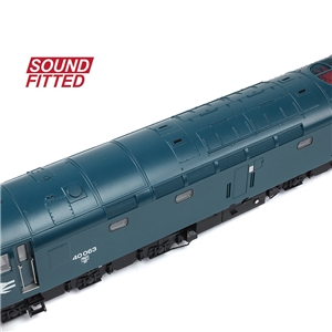 32-490SF - Class 40 Centre Headcode (ScR) 40063 BR Blue SOUND FITTED - 5