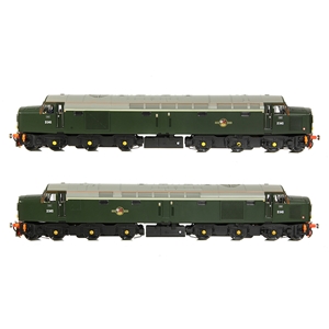 32-491 Class 40 Centre Headcode D345 BR Green (Small Yellow Panels) -1