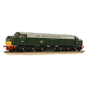 Class 40 Centre Headcode D345 BR Green (Small Yellow Panels)