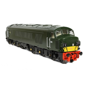 32-679A Class 45 Split Headcode D25 BR Plain Green (Small Yellow Panels)