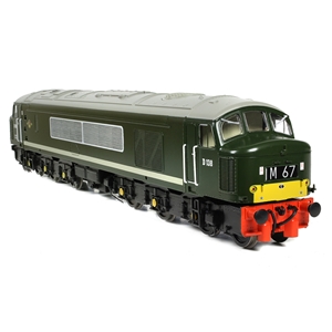 32-702A Class 46 Centre Headcode D138 BR Green (Small Yellow Panels)