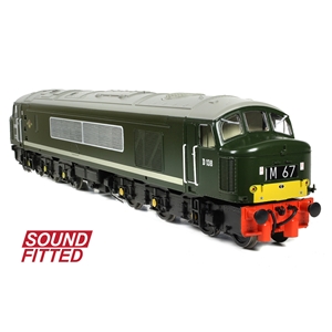 32-702ASF Class 46 Centre Headcode D138 BR Green (Small Yellow Panels)