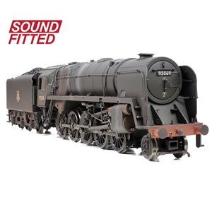 32-852ASF BR Standard 9F with BR1F Tender 92069 BR Black (Early Emblem)  SOUND FITTED -3