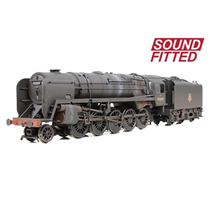 32-852ASF BR Standard 9F with BR1F Tender 92069 BR Black (Early Emblem)  SOUND FITTED -6