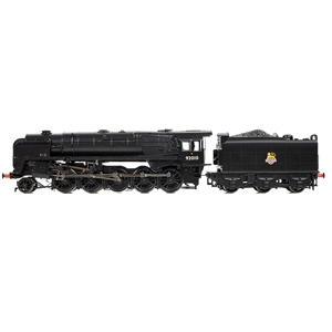 32-852B BR Standard 9F with BR1F Tender 92010 BR Black (Early Emblem) -4