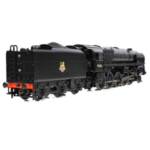 32-852B BR Standard 9F with BR1F Tender 92010 BR Black (Early Emblem) -7