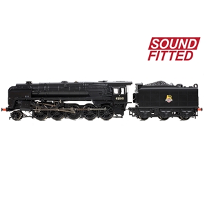 32-852BSF BR Standard 9F with BR1F Tender 92010 BR Black (Early Emblem) SOUND FITTED 04