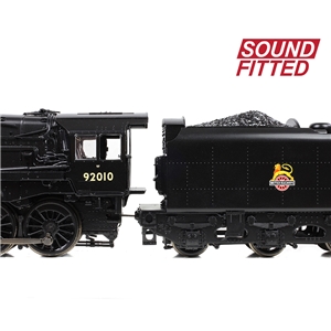32-852BSF BR Standard 9F with BR1F Tender 92010 BR Black (Early Emblem) SOUND FITTED 06