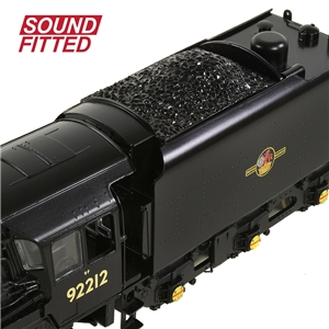 32-859ASF BR Standard 9F with BR1F Tender 92212 BR Black (Late Crest) SOUND FITTED 06