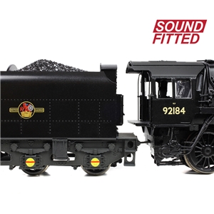 32-859BSF BR Standard 9F with BR1F Tender 92184 BR Black (Late Crest) SOUND FITTED 05