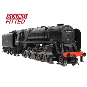 32-859BSF BR Standard 9F with BR1F Tender 92184 BR Black (Late Crest) SOUND FITTED 08