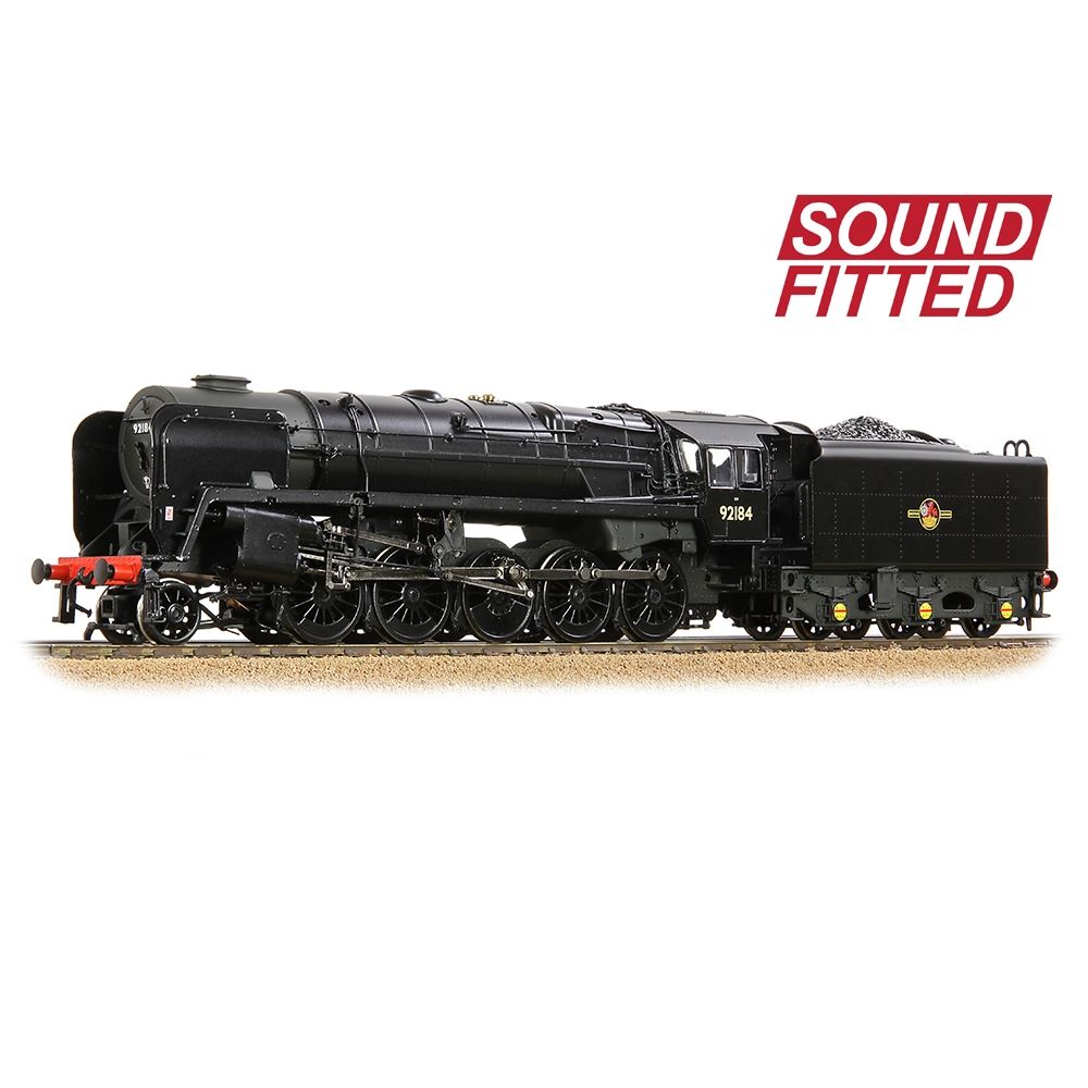 BR Standard 9F with BR1F Tender 92184 BR Black (Late Crest)